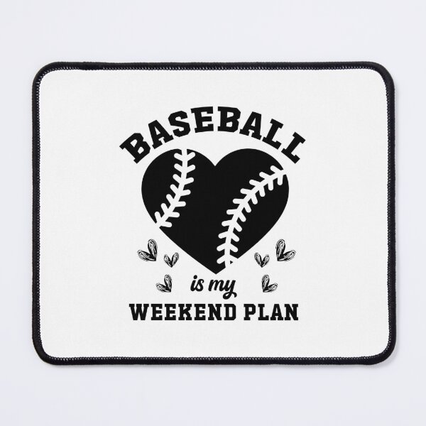 Item preview, Baseball is my weekend plan - Softball mom designed and sold by gunaone-design.