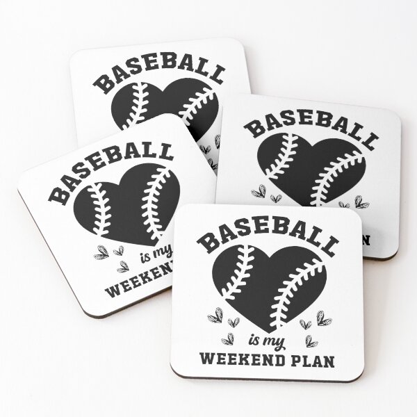 Item preview, Baseball is my weekend plan - Softball mom designed and sold by gunaone-design.