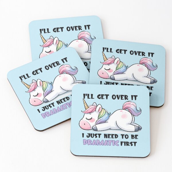 Item preview, The Offended Unicorn - Funny designed and sold by La-Nuna.