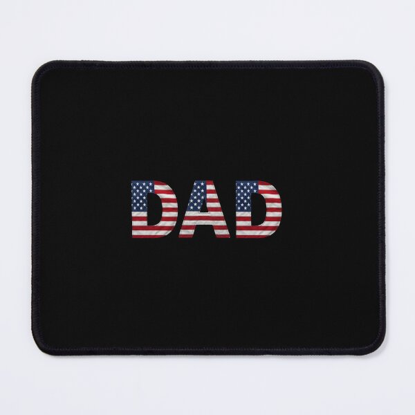 Item preview, Patriotic Dad American Flag Typography designed and sold by Lozarux.