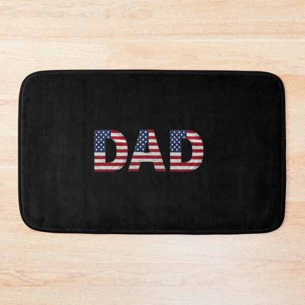 Item preview, Patriotic Dad American Flag Typography designed and sold by Lozarux.