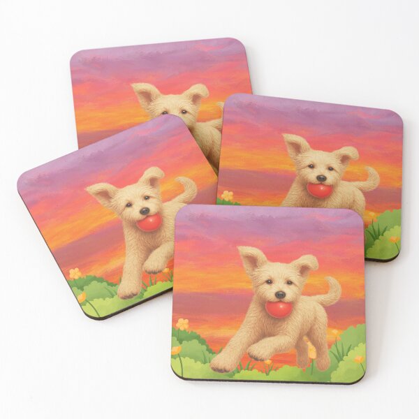 Item preview, Doodle Daisy in sunset painting designed and sold by Doodles Down South.