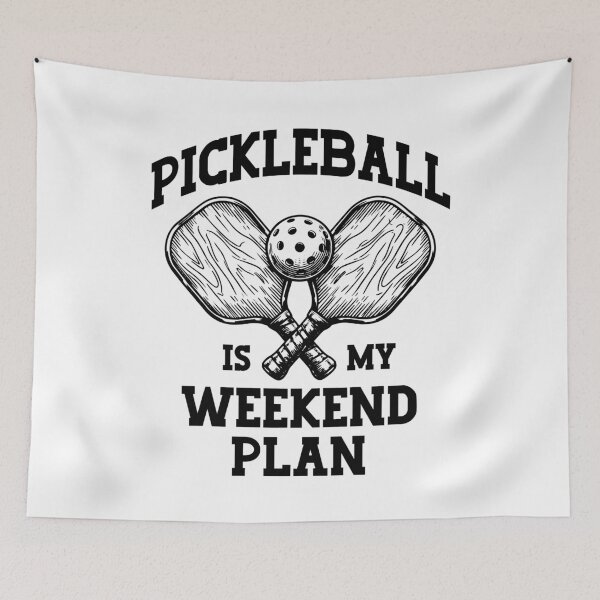 Item preview, Pickleball is my weekend plan designed and sold by gunaone-design.