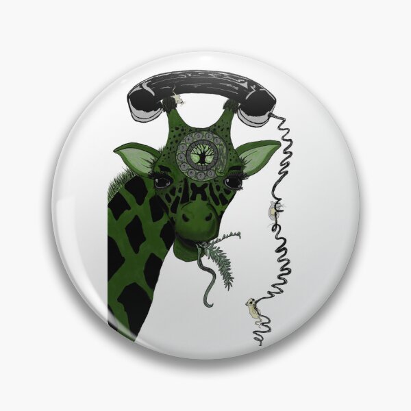 Item preview, giraffe-callture green designed and sold by Whimsicalwakko's.