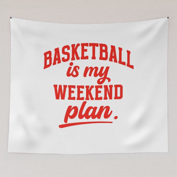 Item preview, Basketball Is My Weekend Plan – Sport Lovers Basketball designed and sold by gunaone-design.