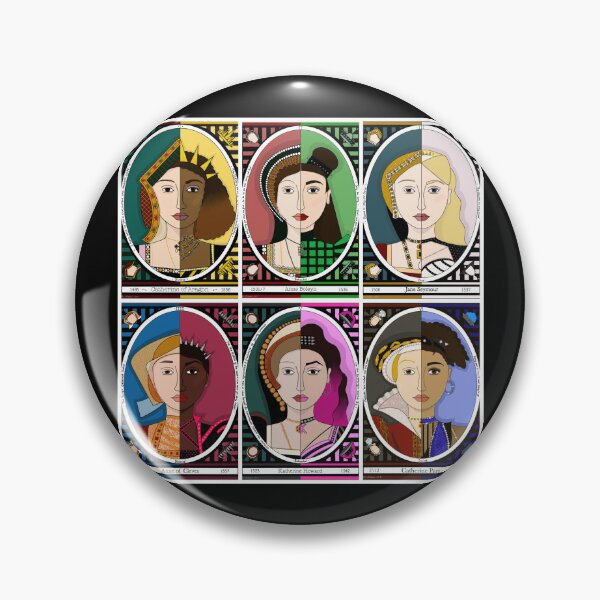 Item preview, Duality of a Queen: The Six Queens designed and sold by Alice Boleyna Art.