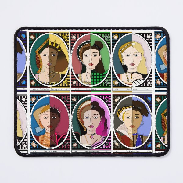 Item preview, Duality of a Queen: The Six Queens designed and sold by Alice Boleyna Art.