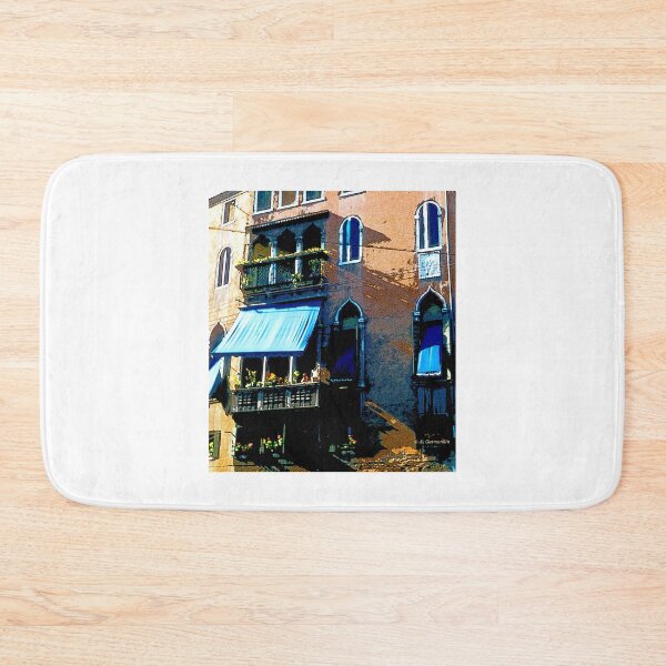 Item preview, Venice, Italy, June 6, 1959, Apartment House Building, Digital Illustration designed and sold by AMacGPhilly.