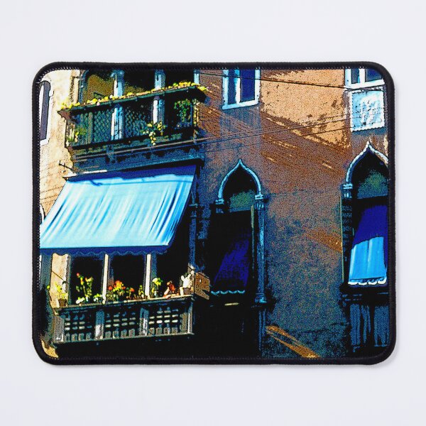 Item preview, Venice, Italy, June 6, 1959, Apartment House Building, Digital Illustration designed and sold by AMacGPhilly.