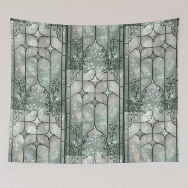 Item preview, Sacred Roses and Stars in Glass designed and sold by BriSher.