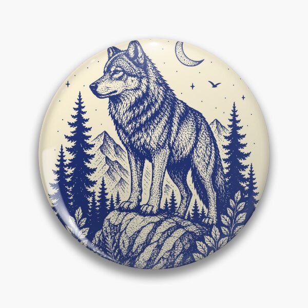 Item preview, Timber Wolf Wilderness Art designed and sold by 89shirts.