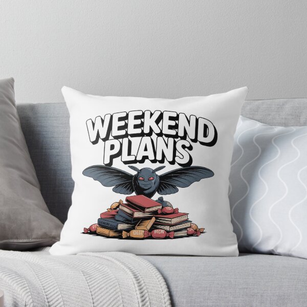 Item preview, Weekend Plans Mothman Horror Books Halloween Design designed and sold by Raw Tigers.
