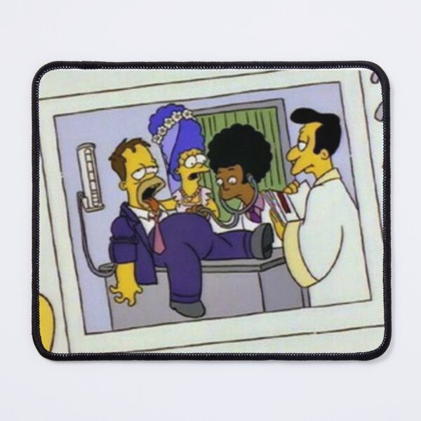 Item preview, Homer in the hospital Funny Cartoon moment designed and sold by DohLab.