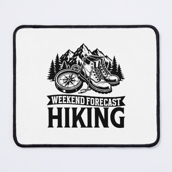 Item preview, Weekend Forecast Hiking Mountain Adventurer designed and sold by gunaone-design.
