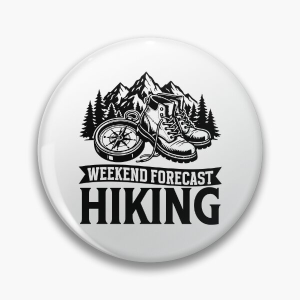 Item preview, Weekend Forecast Hiking Mountain Adventurer designed and sold by gunaone-design.