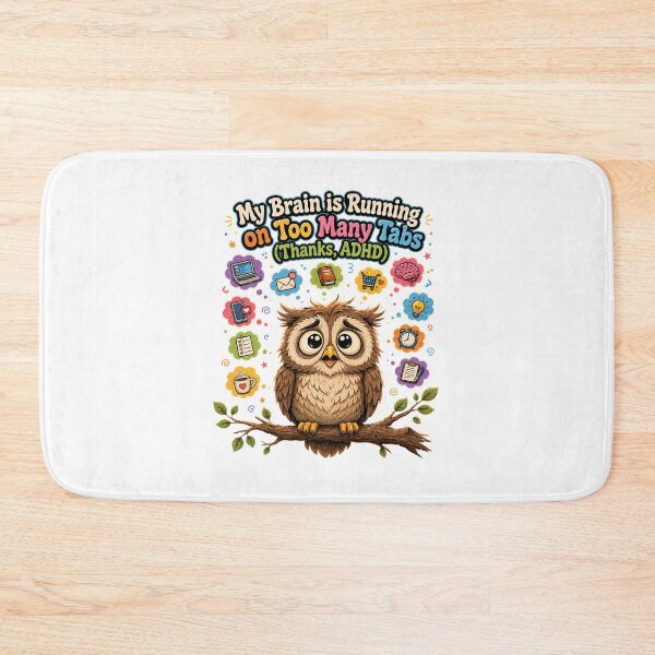 Item preview, ADHD Too Many Tabs Brain Overwhelm Humor designed and sold by chattsuede.