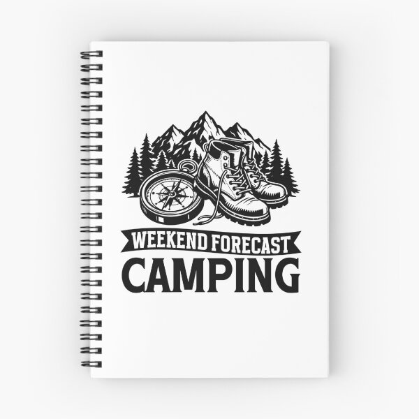 Item preview, Weekend Forecast Camping - Adventurer Gift designed and sold by gunaone-design.