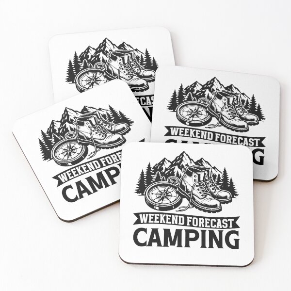 Item preview, Weekend Forecast Camping - Adventurer Gift designed and sold by gunaone-design.