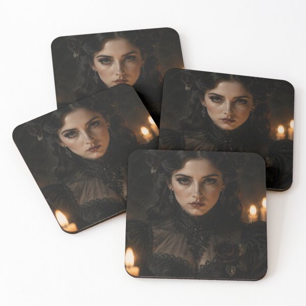 Item preview, Dark Gothic Woman Portrait designed and sold by VelarisMoon.