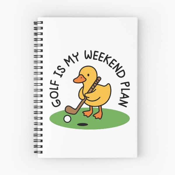 Item preview, Golf is My Weekend Plan - Funny Silly Goose Golfing designed and sold by gunaone-design.
