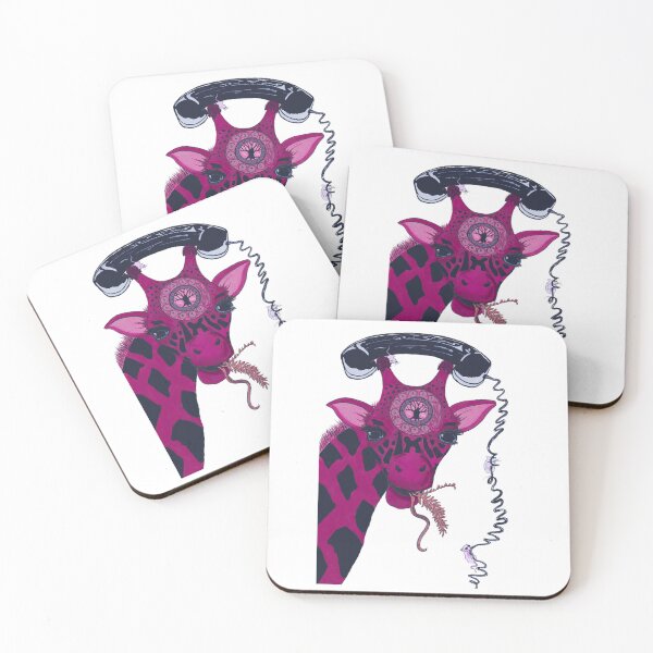 Item preview, giraffe-callture pink designed and sold by Whimsicalwakko's.