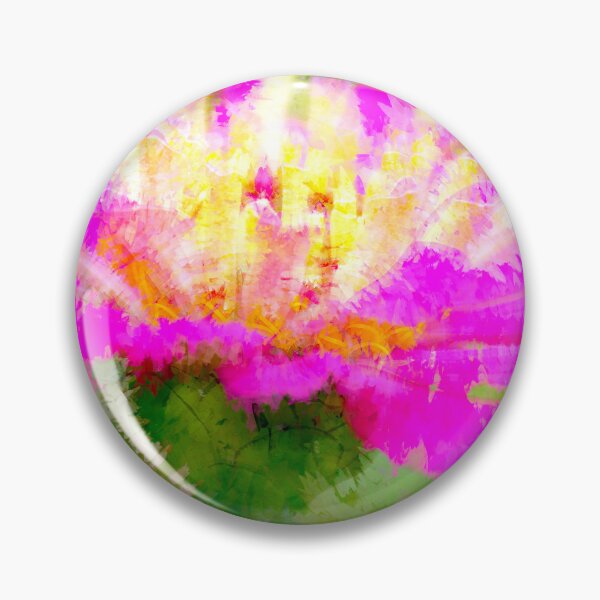 Item preview, Zinnia Flower in Full Bloom, Summer Garden, Digital Art designed and sold by AMacGPhilly.
