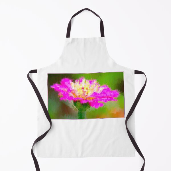 Item preview, Zinnia Flower in Full Bloom, Summer Garden, Digital Art designed and sold by AMacGPhilly.