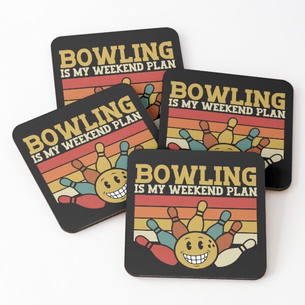 Item preview, Bowling is My Weekend Plan Funny Bowler Pun Retro designed and sold by gunaone-design.