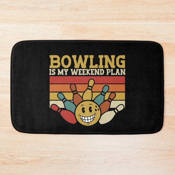 Item preview, Bowling is My Weekend Plan Funny Bowler Pun Retro designed and sold by gunaone-design.