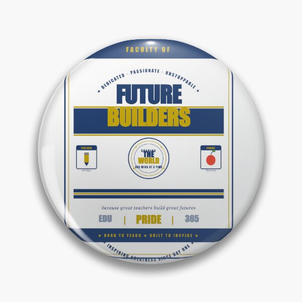 Item preview, Faculty of Future Builders Proud Teacher Varsity Gift designed and sold by Mega-Shopping.