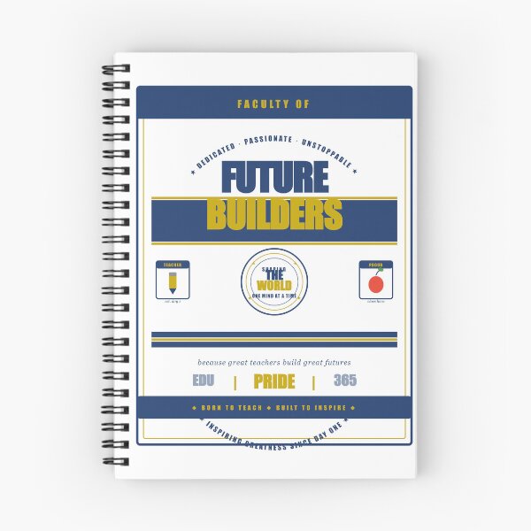 Item preview, Faculty of Future Builders Proud Teacher Varsity Gift designed and sold by Mega-Shopping.