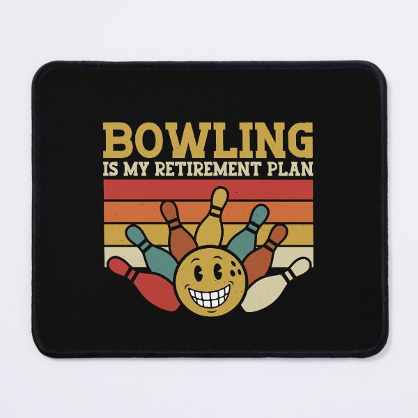 Item preview, Bowling is My Retirement Plan Funny Bowler Pun Retro designed and sold by gunaone-design.