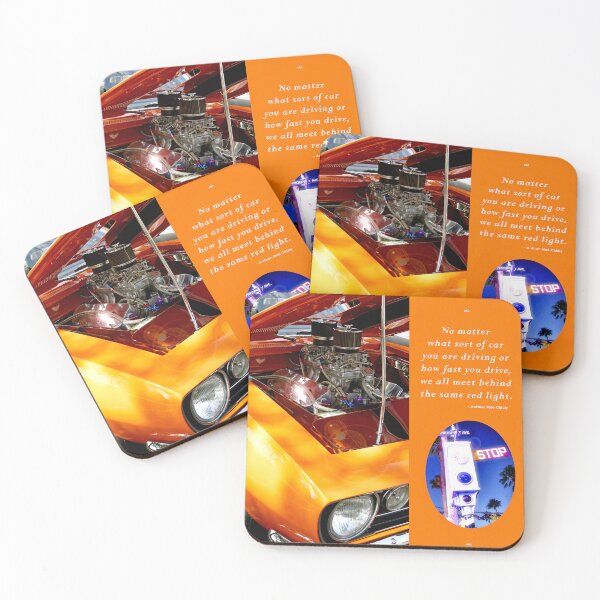 Item preview, Hot Rod Engine, Carburetors, Red Light Quote designed and sold by AMacGPhilly.
