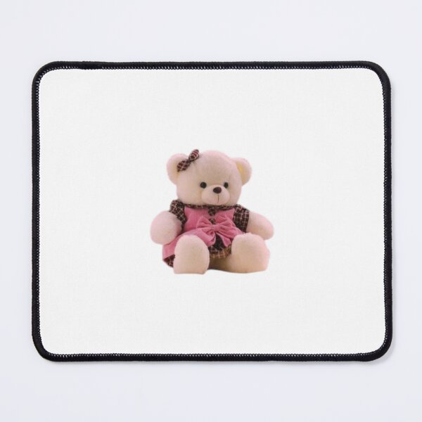 Item preview, Cute Teddy Bear with Pink Dress and Bow designed and sold by nogoody2shoes.