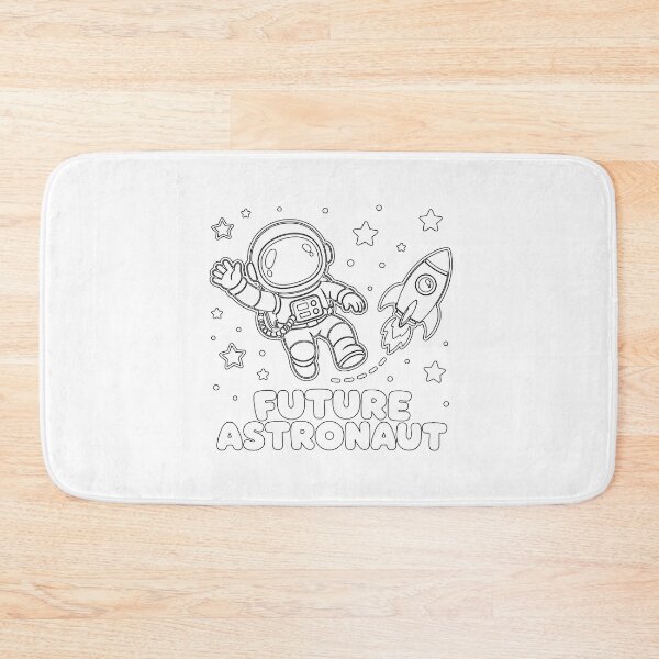 Item preview, Future Astronaut Space Theme Cute Cartoon Drawing designed and sold by chattsuede.