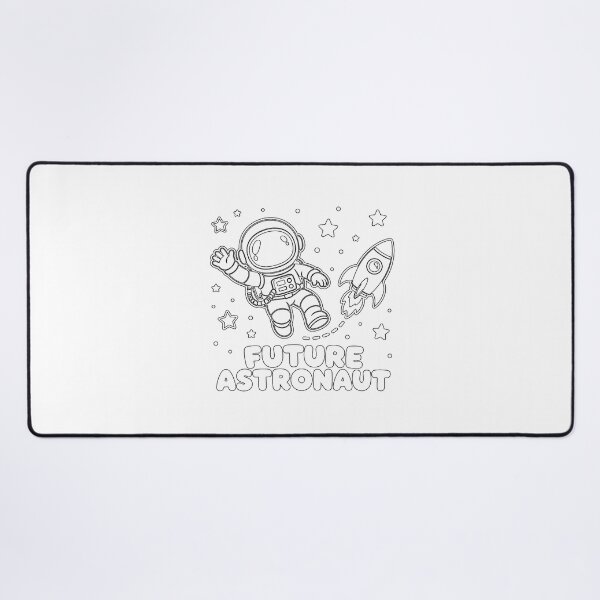 Item preview, Future Astronaut Space Theme Cute Cartoon Drawing designed and sold by chattsuede.