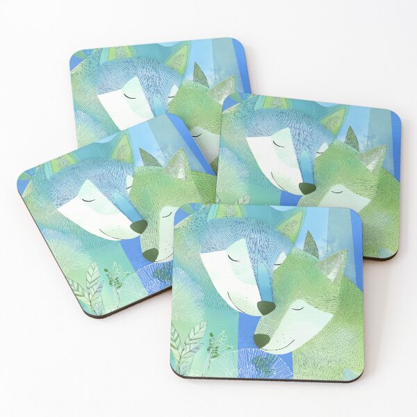 Item preview, Enchanted Forest huskies designed and sold by lautir.