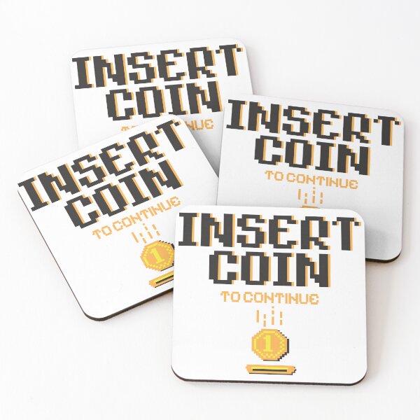 Item preview, Insert Coin To Continue designed and sold by BorysMano.