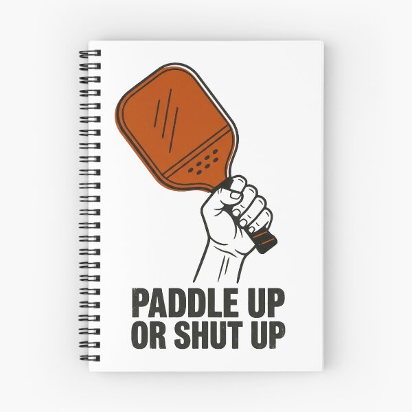 Item preview, Paddle Up or Shut Up Bold Pickleball Fist designed and sold by gagepd.
