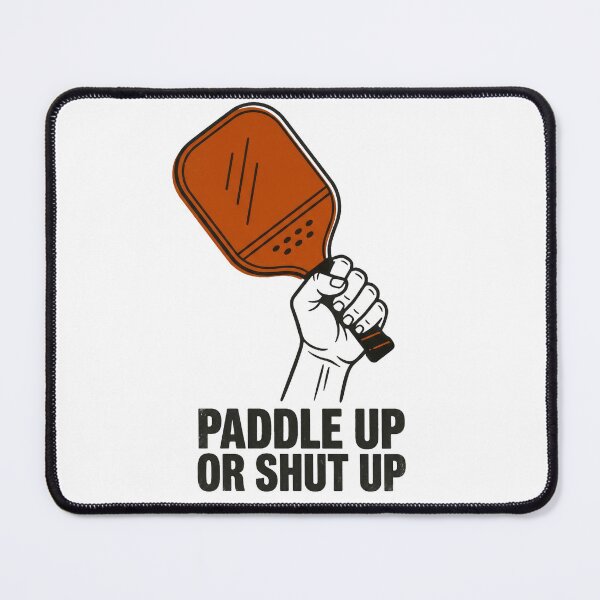Item preview, Paddle Up or Shut Up Bold Pickleball Fist designed and sold by gagepd.