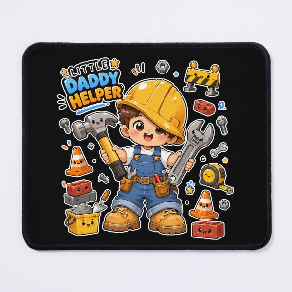 Item preview, Little Daddy Helper Builder | Cute Kawaii Toddler Construction Boy Design designed and sold by HiPatti.