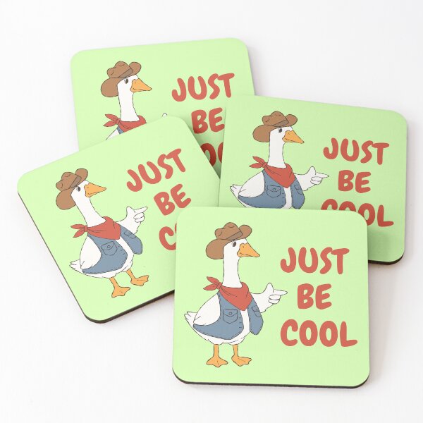 Item preview, Just Be Cool Cowboy Goose designed and sold by creativerooney.