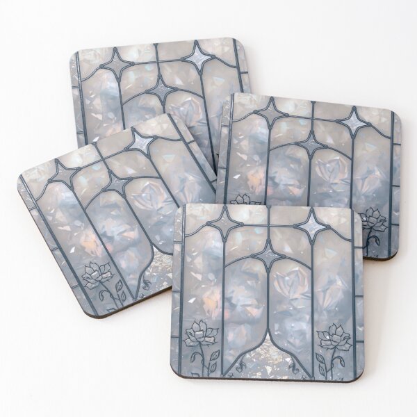 Item preview, Stars and Roses in Stained Glass designed and sold by BriSher.