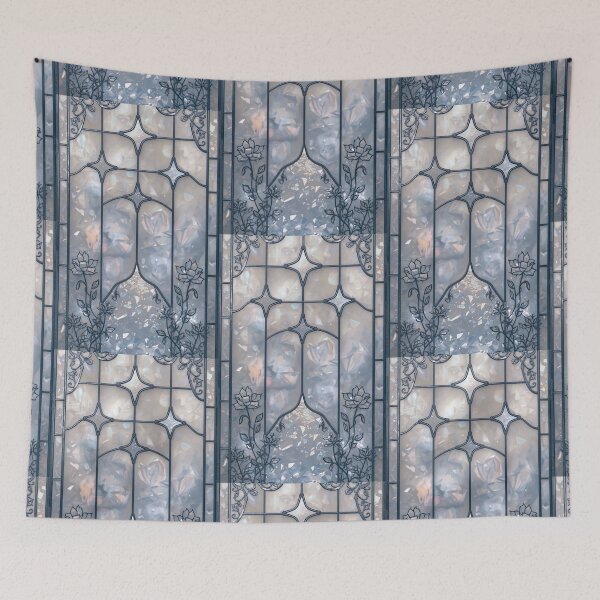 Item preview, Stars and Roses in Stained Glass designed and sold by BriSher.