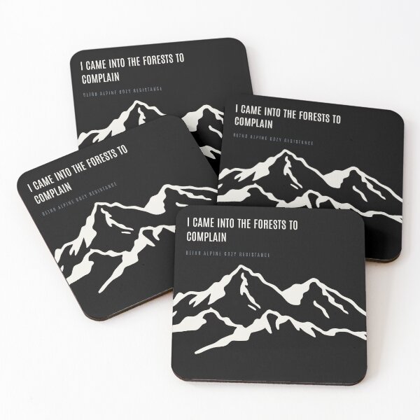 Item preview, I Came Into The Forests To Complain Funny Sarcastic Hiker Technical Alpine designed and sold by SlothcoreVibes.