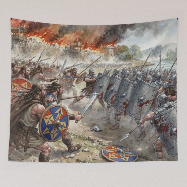 Item preview, Avaricum: Battle before the ramparts designed and sold by jefboutique6150.