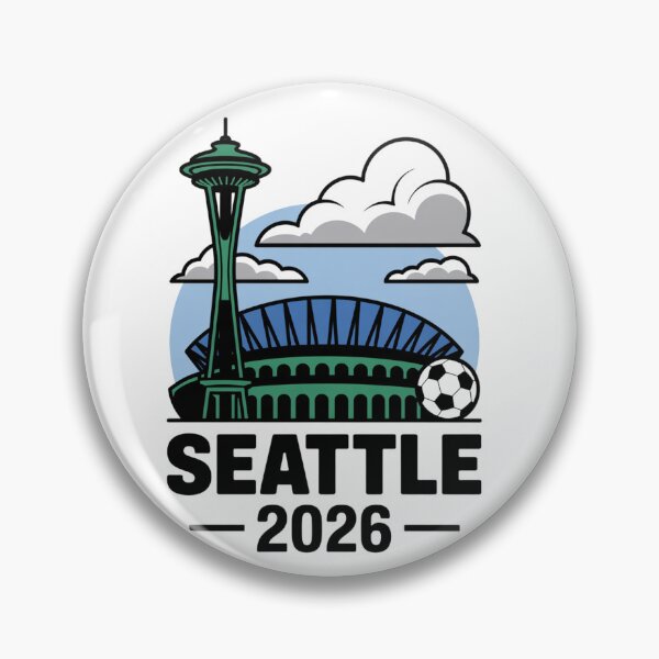 Item preview, Seattle 2026  Space Needle Stadium Skyline T-Shirt V3 designed and sold by DarylWelsh2024.