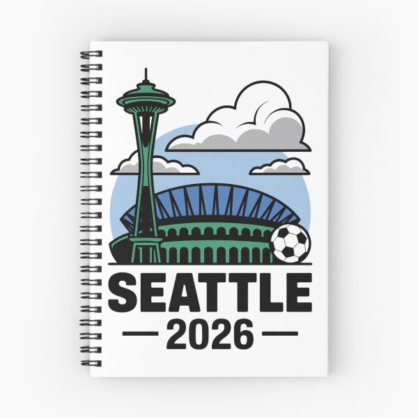 Item preview, Seattle 2026  Space Needle Stadium Skyline T-Shirt V3 designed and sold by DarylWelsh2024.