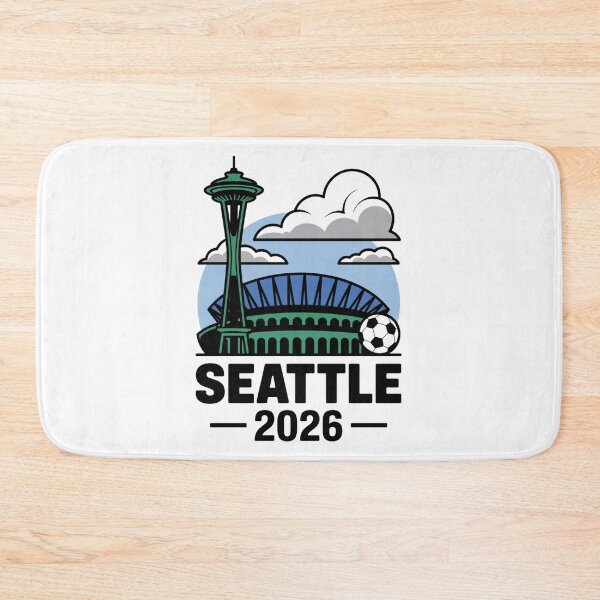 Item preview, Seattle 2026  Space Needle Stadium Skyline T-Shirt V3 designed and sold by DarylWelsh2024.