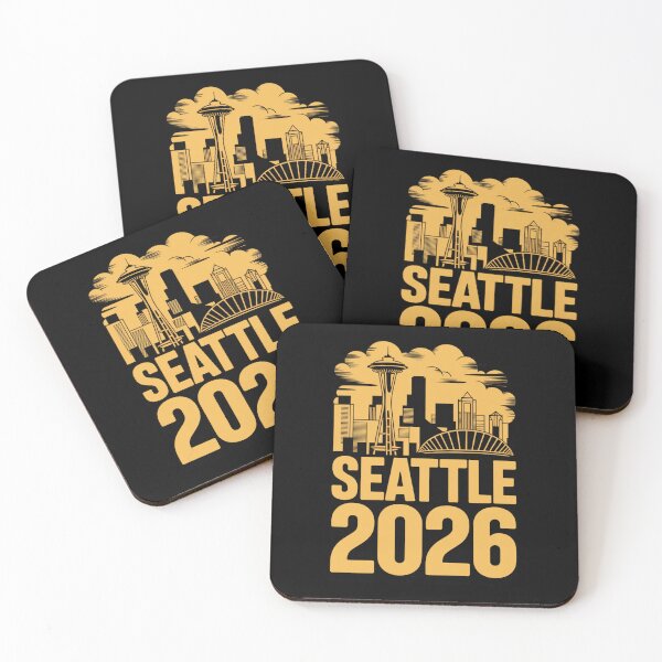 Item preview, Seattle 2026  Space Needle Stadium Skyline T-Shirt V4 designed and sold by DarylWelsh2024.